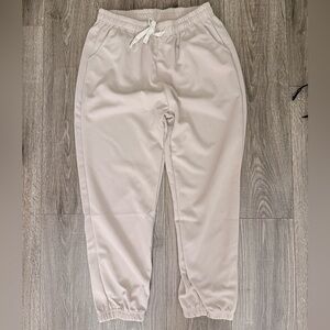 SHEIN Men's Cream Jogger Pants